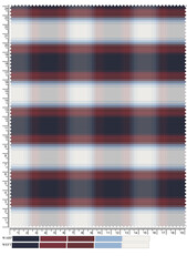 Gingham check plaid pattern for autumn, summer, spring. Seamless colorful herringbone textured vichy tartan vector graphic for scarf, dress, flannel shirt, skirt, other modern fashion fabric design.
