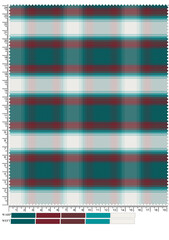 Gingham check plaid pattern for autumn, summer, spring. Seamless colorful herringbone textured vichy tartan vector graphic for scarf, dress, flannel shirt, skirt, other modern fashion fabric design.