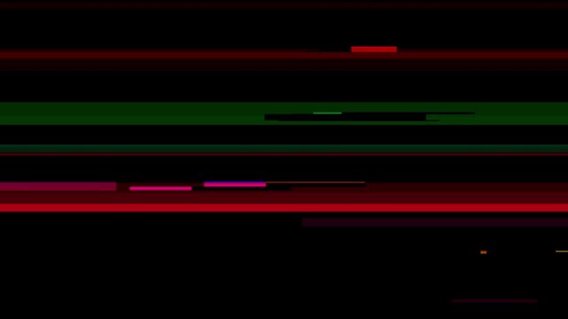 Damage Glitch Transition. Extreme color bleeding and vertical static. Use for a dreamlike state or a corrupt vision sequence.