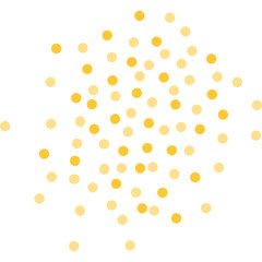 An Enchanting Yellow Dots Abstract Pattern Perfect for Creative and Artistic Design Projects