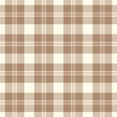 Classic plaid pattern in neutral tones. Timeless design suitable for backgrounds, textiles, and various graphic projects. Use for texture, fall, cozy, or vintage themes.