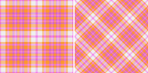 Vibrant, colorful plaid pattern featuring a classic design. A warm aesthetic suitable for backgrounds, textiles, crafts,  other creative applications.
