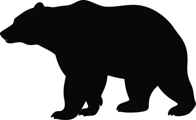 bear vector silhouette