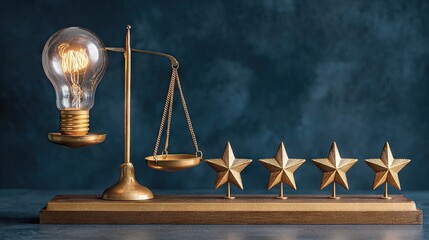 Lightbulb scales and feedback
