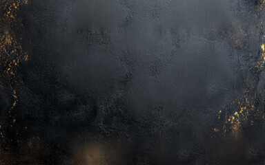 Concrete walls with abstract patterns. Black cement texture in vintage style for graphic design or retro wallpaper