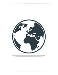 globe, earth, world, planet, map, sphere, global, 3d, europe, america, geography, illustration, business, asia, blue, continent, space, ocean, concept, icon, usa, travel, vector, glass, land