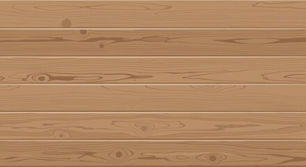 A natural wood grain texture with horizontal planks, perfect for backgrounds and design projects