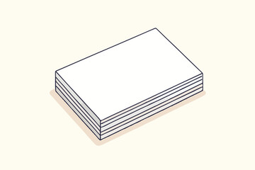 mockup of buisness card