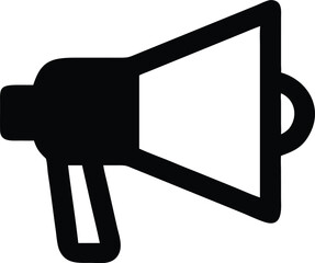 megaphone with white background