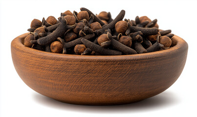 Obraz premium cloves on a white background