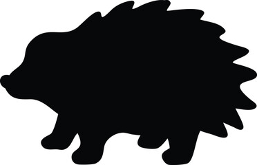 porcupine silhouette