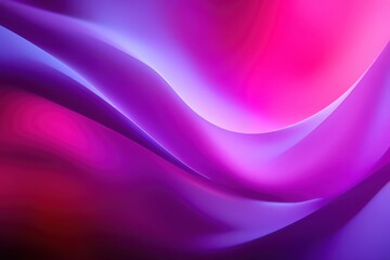 Fototapeta premium Abstract Pink and Purple Gradient Background with Soft Waves Perfect for Modern Designs and Presentations