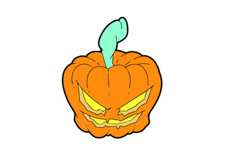 Cartoon Pumpkin Halloween 