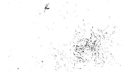 Black Ink Splatter Effect on transparent background. Perfect for Modern, Artistic and Dynamic Designs in Advertising, Posters and Social Media Graphics.