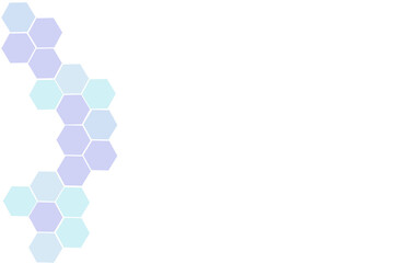 Futuristic Hexagon Digital Network Background with Abstract Technology Connections