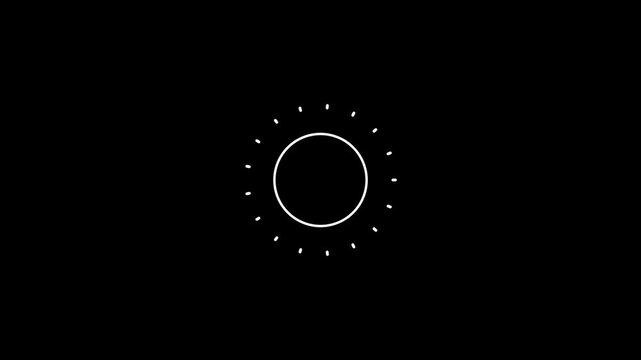 Circle burst, fireworks glowing line effect with circular explosion seamless motion graphic, highlight circles fireworks explosion line shape blast, ellipse blast animation, bursting firework element.