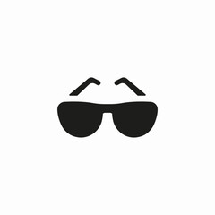 sunglasses summer icon sign vector