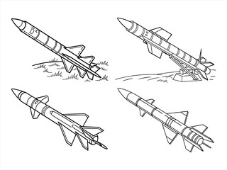 coloring page line art the scud black vector bundle