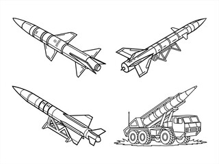 coloring page line art the scud black vector bundle