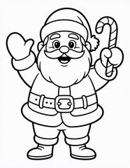 Holiday coloring sheet for kids – Christmas theme