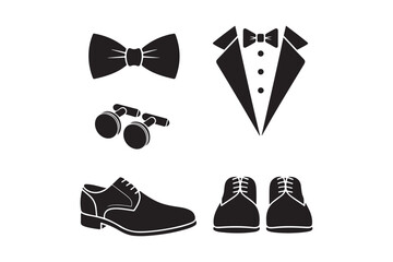Classic formal wear icons for men s attire