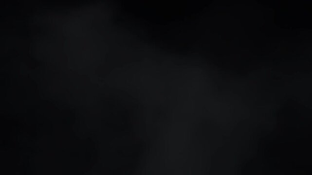 white smoke on a black background