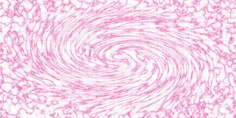 Abstract Pink Swirl Pattern with Grid Lines – Vortex Energy Background