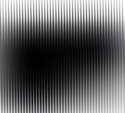 Abstract black and white vertical line pattern with subtle gradient effect