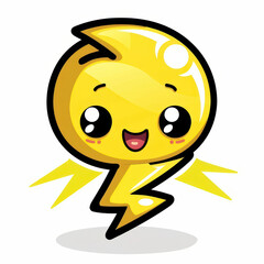 Lightning Bolt Icon and Mascot Collection