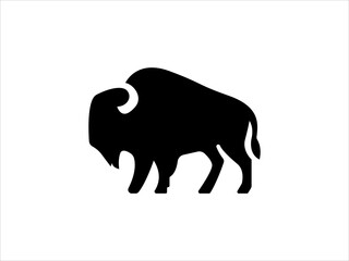 Buffalo silhouette design