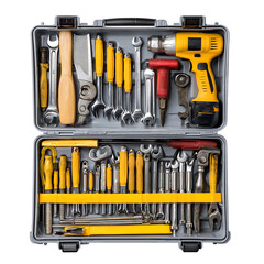 Toolbox Filled with Tools