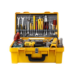 Toolbox Filled with Tools