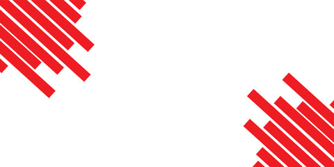 Modern Red Geometric Lines Abstract Background Design