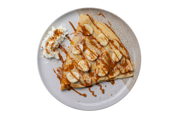 Crêpe crème spéculoos et banane
