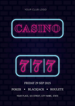 Casino flyer
