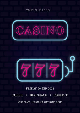 Casino flyer 