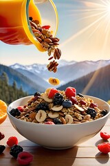 Breakfast Bonanza: Nutrient-Packed Granola