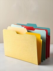 Colorful File Folders