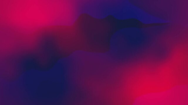 Smooth Red Blue Gradient Fluid Wave Motion Abstract Animation in 4K - Powered by Adobe