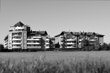 Complesso di palazzi moderni