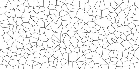 Dense Black Line Polygonal Mesh with Subtle Shadows on a Pure White Background for Abstract Design geometric © Arthur Vinsmoke