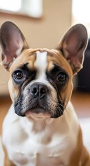 Adorable French Bulldog Portrait.