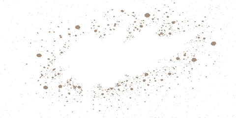 white cement or stone old texture as a retro pattern wall plaster and scratches.  grainy and spotted painted brown background. white and dark grunge texture as background. modern dark concrete marbel 