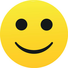 Fototapeta premium Face icon. Simple emotion icon vector