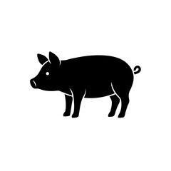 Farm Animal Pig Icon