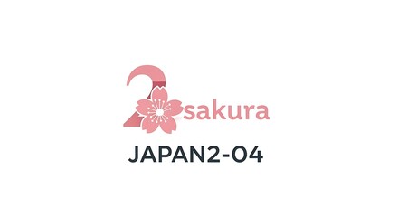 Obraz premium Sakura Japan Logo Design.