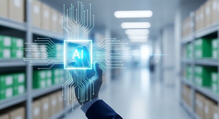 AI in Warehouse Automation.