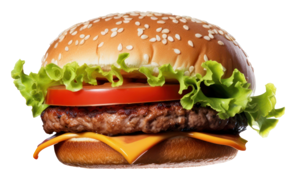 PNG Hamburger food white background vegetable.