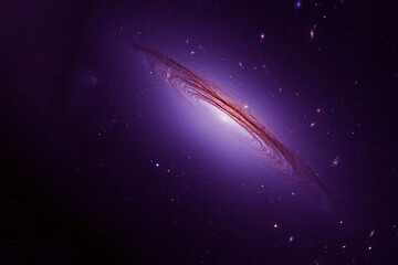 Beautiful spiral galaxy. Elements of this Image Furnined by Nasa © Artsiom P