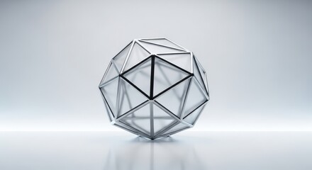 Geometric Sphere Abstract Design Element
